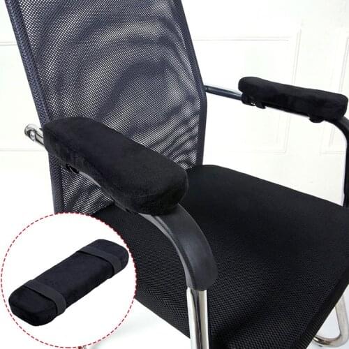 Memory Foam Elbow Pillow 1Pc Forearm Pressure Relief Arm Rest Cover For Office Chairs Wheelchair Comfy Chair Armrest Pads Covers