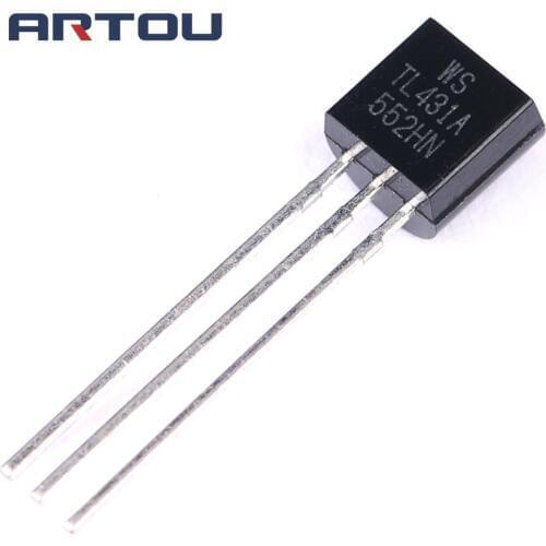 200PCS TL431A TL431 TO-92 Programmable Voltage Reference