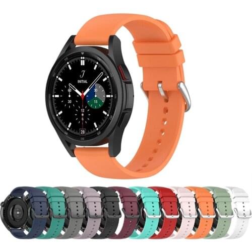 20mm watchband Straps For Samsung watch 4 40mm/watch4 classic 42mm sport bracelets for Polar Ignite Wristband for Garmin venu sq