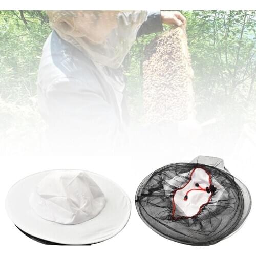 Beekeeping Hat Mosquito Bees Insect Net Head Neck Cover Mesh Cap Hat Mosquito Bees Insect Net Head Neck Cover Mesh Cap Mesh Cap
