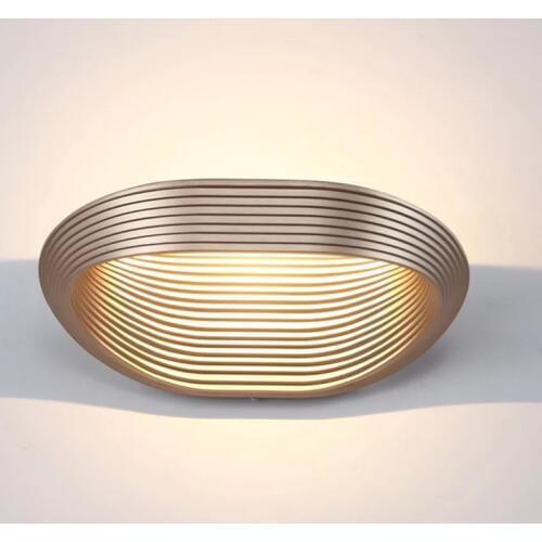 Modern Novelty Corridor LED Wall Lamp White/Black/Gold Body Living room Wall Sconce Bedside Wall Lights Surface Mount 220V