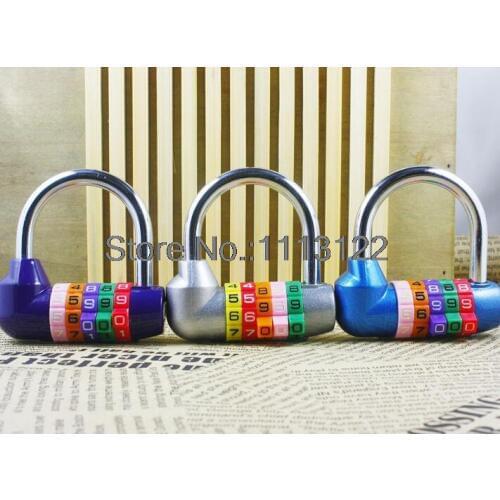 5 digital Number Combination locks 5 Digit Gym Gage Combination lock Big Size Password Padlock 1 pc