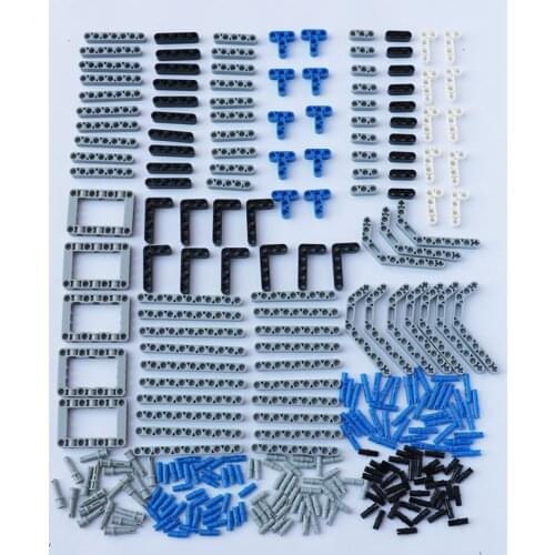 315pcs/lot DIY Creative Bulk Building Blocks In Set Technical Liftarm Connector Compatible MOC Jeep Blocks Kits Parts Accessory