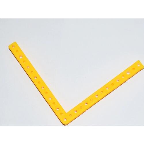 5/100pcs L-shaped plastic strips at right angles / axis frame / chassis connector/Technology model parts/toy accessories