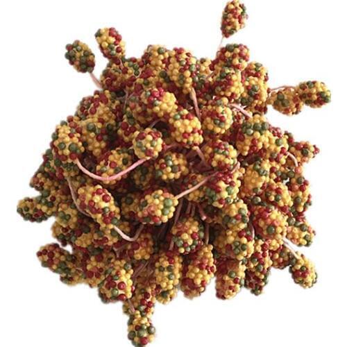 600pcs/lot Double-ended Multi Color Foam Stamens for DIY Simulation Flowers Accessories Free Shipping