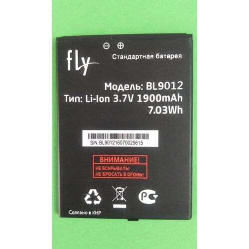 AZK 1900mAh BL9012 Battery for Fly BL9012 FS508 Cirrus6 FS509 Nimbus 9 Smart Phone battery High quality