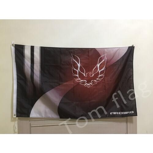 Car flag Pontiac flag Banner 3ftx5ft 100% Polyester 02