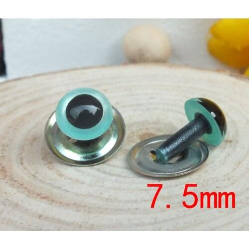 Free shipping!!!Blue Pearl-tallic Safety Plastic Toy Eyes --100pcs