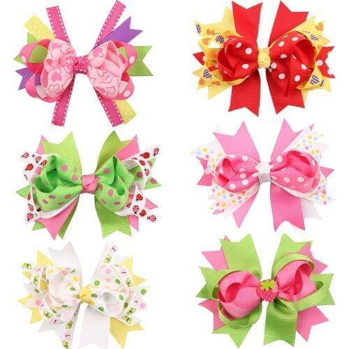 Naturalwell NEW Baby Flower Bows headband hairband Infant girls hair bows Hairpin hair Clip Kids Child Girls Accessories BB004S