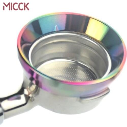 MICCK Stainless Steel Anti-Fly Dosing Ring Duster For 58mm Coffee Tamper Coffee Powder Anti-Fly For Espresso Barista Tools
