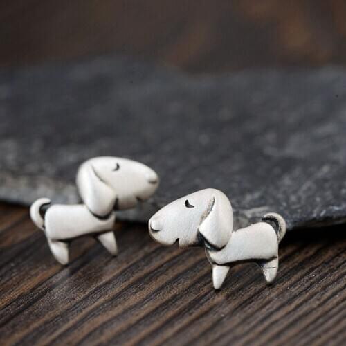 Stud Earrings FNJ China