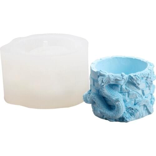 Nicole Cemend Succulent Pot Mould 12 Zodiac Concrete Mold