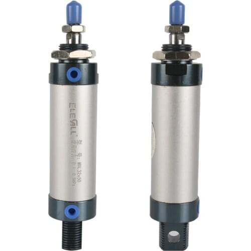 MAL32*100 / 32mm Bore 100mm Stroke Compact Double Acting Pneumatic Air Cylinder