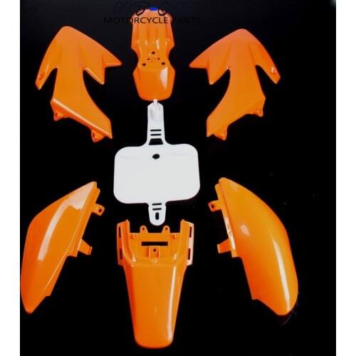 PLASTIC KIT FENDER For HONDA CRF50 XR50 70 CRF 50 XR 50 SDG SSR Pro 50cc 110c 125cc Dirt Pit Bike Fit For Kayo KR110