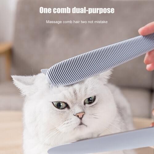 Cat Tongue Pet Cat Daily Hair Care Tools Simulation Massage Comb Pet Tongue Comb Portable JS22