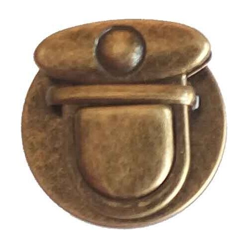 Antique color round lock