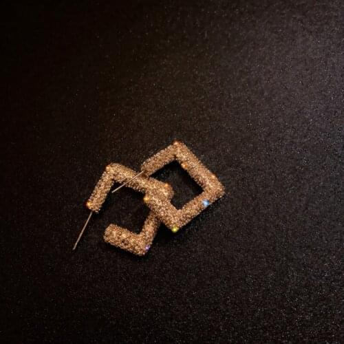 Summer new style personality creative geometric pendant earrings luxury fashion casual dance party earrings for women