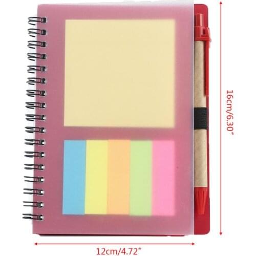 YYDS Creative Sticky Notes Notepad Kawaii Stationery Diary Notebook with Pen Office School Supplies