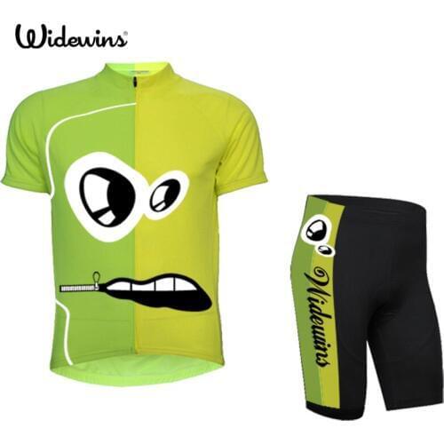 New Team Cycling Cartoon face Bike Bicycle Clothing Clothes Men Cycling Jersey Jacket Top Bicycle Shirts 5127
