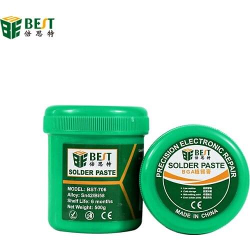 BST-706 500g Tin Cream Welding Solder BGA Flux For Soldering Welding Tool Welder Repair Rework Solder Paste
