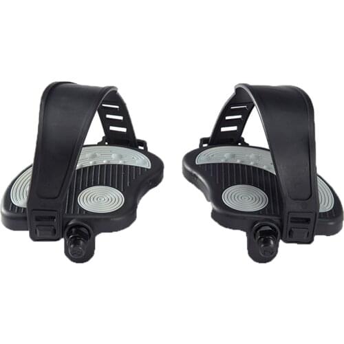 Catazer Exercise Bike Pedals with Strips for Spin Bike and Indoor Stationary Exercise Bike 9/16" or 1/2" Bicycle Pedals