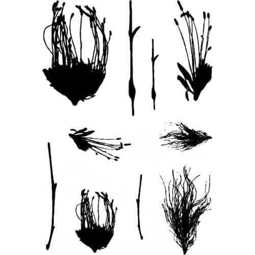 Water grass Clear Stamps Scrapbook Paper Craft Clear stamp scrapbooking X0095