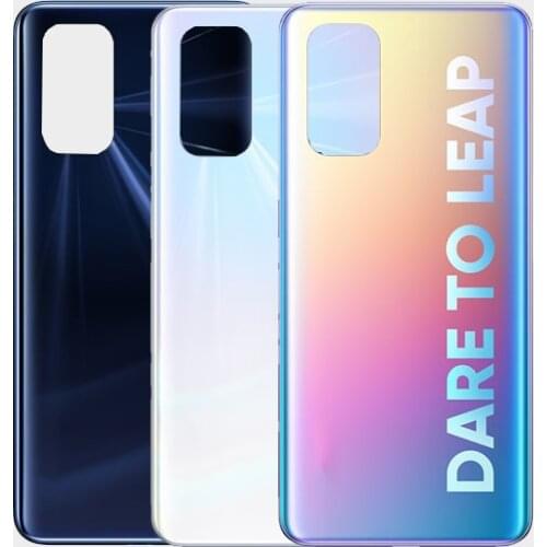 X7Pro Housing For Oppo Realme X7 Pro 5G Glass Battery Cover Repair Replace Back Door Phone Rear Case + Logo Sticker
