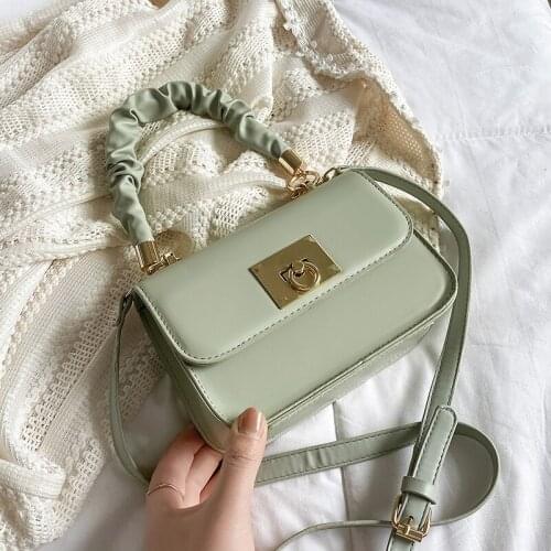 Female Small Design Handbag 2021 Popular Fashion Messenger Bag Ladies Square Shoulder Bags for Women Party Clutch Purse Tote Bag