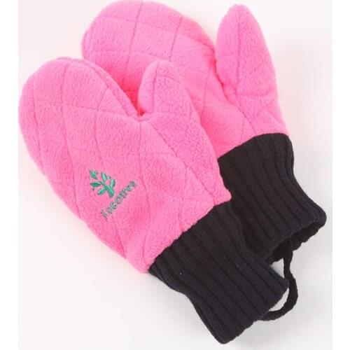 Winter Warm Children Gloves For Children Accessories Stretchy Knitted Boys Girls Full Finger Mittens Glove