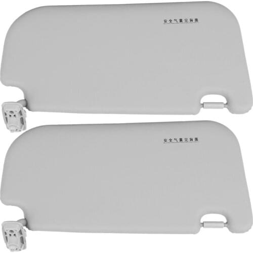 1Pair Car Inner Sun Visor Shield Shade Board with Mirror for KIA Sportage 2005 2006 2007 2008 2009 2010