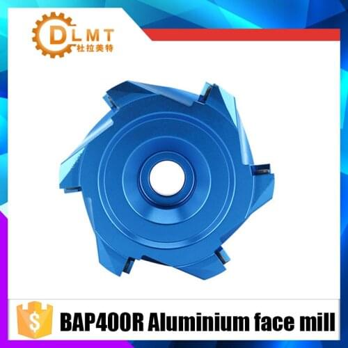 1PC BAP400R Aluminium face mill 50/63/80/100/125mmmm Aluminum cutter head milling high speed cutter head