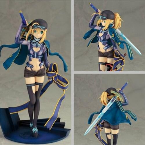 Anime Fate Grand Order Mysterious Heroine X Assassin Saber 1/7 Scale PVC Figure Collectible Model Toy 22CM