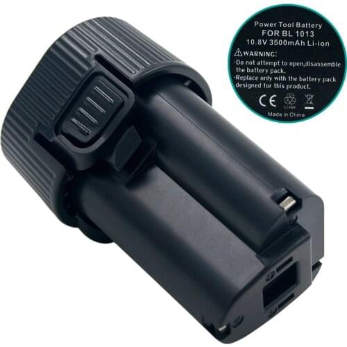 BL1013 10.8V 12V 3.5Ah Lithium ion Replacement Rechargeable Battery for Makita Power Tools TD090D DF030D DF330D MUS052D BL1014