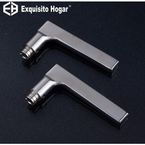 Stainless Steel 304 Hollow Locks Handle Fittings Bedroom Door Handle Universal Bathroom Modern Design Door Lock