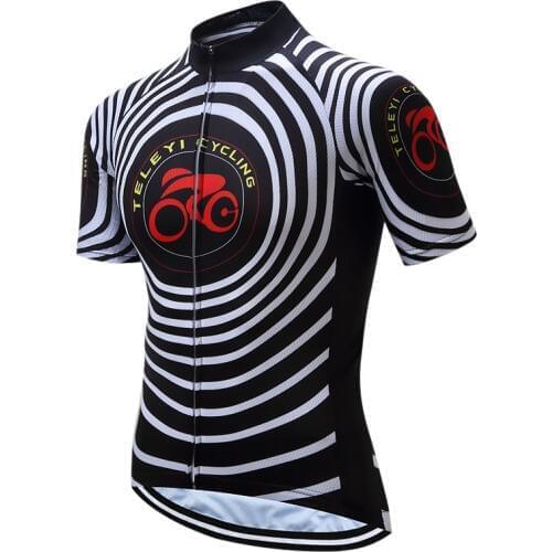 Teleyi Maillot Ciclismo Short Sleeve Racing Cycling Jersey Summer Bicycle Wear Ropa Ciclismo MTB Bike Jersey Cycling Clothing