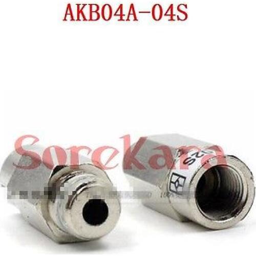 G1/2" AKB04A-04S Bushing Type Check Valve Free Flow Direction From Male To Female Thread