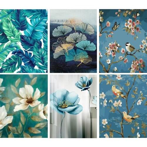 5D DIY Decoration Picture Diamond Painting Rhinestone Mosaic Painting Flower Full Diamond Embroidery Gift Home Decoration Kit