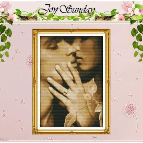 Nostalgic Lovers Patterns Counted Cross Stitch 11CT 14CT Cross Stitch Sets Chinese Cross-stitch Kits Embroidery Needlework