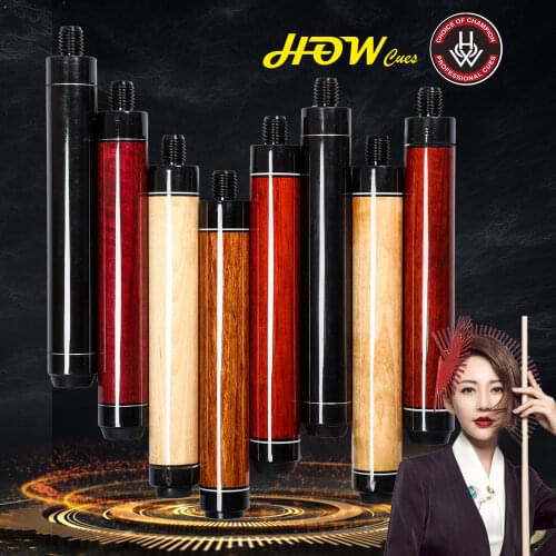 HOW Official Store Original HOW Cue Extension Pool Cue Black 8 Cue Extended Sleeve Extension Professional Billiards Athletes Use