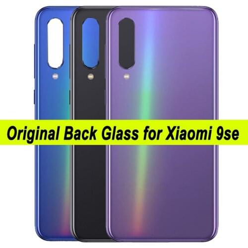 Original Back Glass Battery Cover with Camera Lens for Xiaomi Mi 9 se 9se