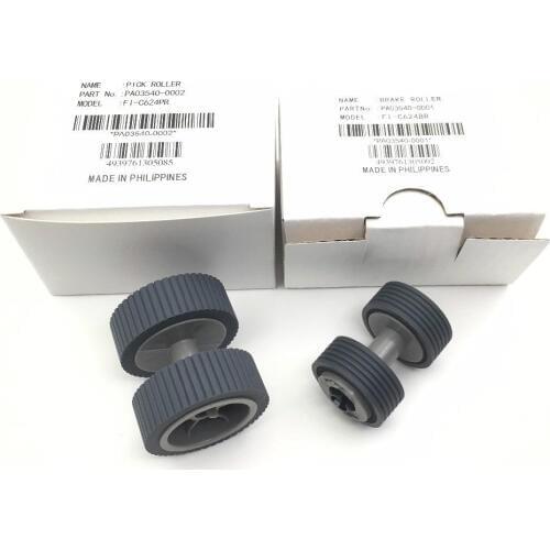 PA03540-0001 PA03540-0002 Brake and Pick Roller for Fujitsu 6130 Fi-6130 Series