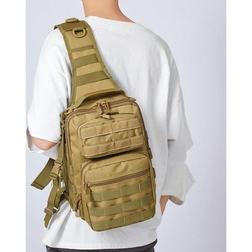 Tactical Sling Bag Sport Hunting Men Military Tactical Chest Molle Single Shoulder bags Nylon Wading Chest Pack Unisex