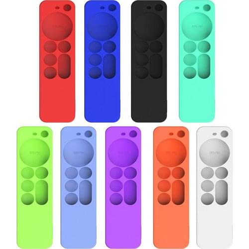 Shock Proof Protective Case for Apple TV 4K Remote Control Portable Dustproof Soft Silicone Cover Anti-Fall Shock Proof Skin New