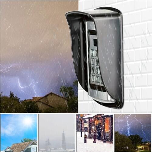 Waterproof Cover For Wireless Doorbell Ring Chime Button Transmitter Launchers Access Control Waterproof Sun Protection Cover
