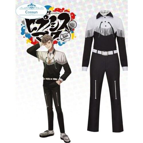 Japanese Division Rap Battle DRB Amaguni Hitoya Top Pants Belt For Adult Man Christmas Cosplay Costume JK Uniform