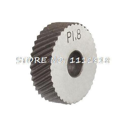1Pair HSS 1.8mm Pitch Diagonal Coarse Knurl Wheel Knurling Roller