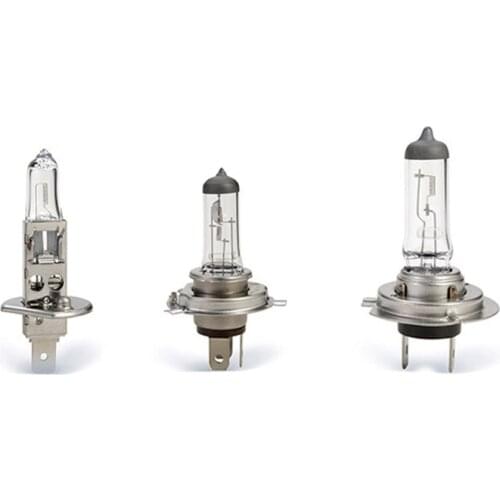 2PCS H4 H7 H1 H3 100W 4300K Halogen Car Headlight Bulb Warm White H7 H4 xenon Lights Lamp 12V