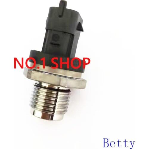 4pcs Genuine New Common Rail Pressure Sensor 0281006364,0281002937,55195078, 9S519 G756 AB, 9S519-G756-AB, 9S519G756AB, 581708