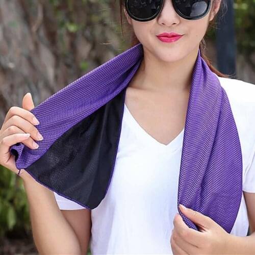 5pcs 30X90CM Solid Quick-Drying Sports Large Towel Gym Yoga Running Beach Basketball Wipe Sweat Cool Unisex