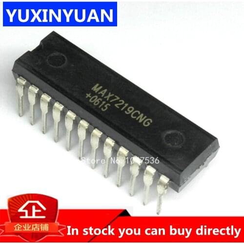 5pcs/lot MAX7219CNG DIP24 MAX7219 DIP-24 DIP 7219CNG DIP-24 new